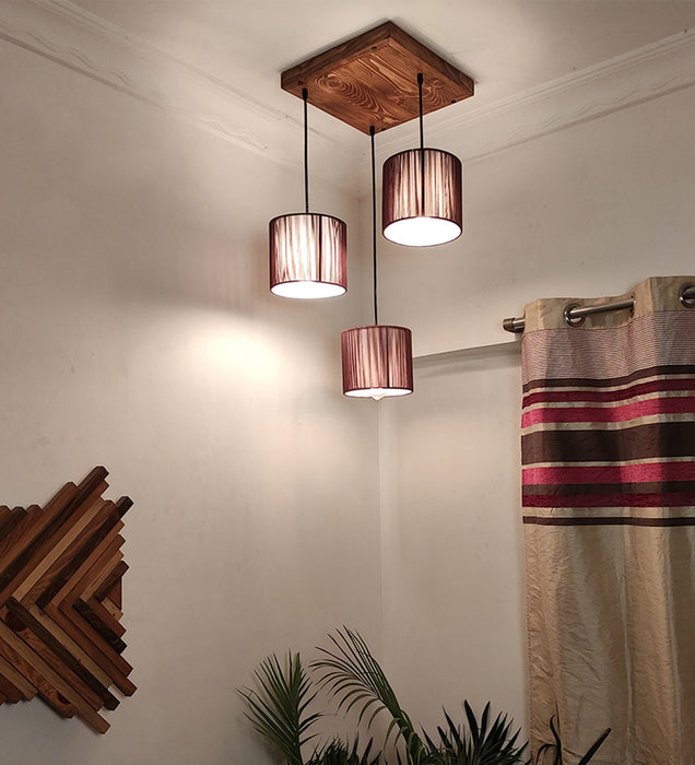 Tiga Brown Cluster Hanging Lamp