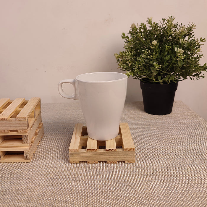 Pallette Wooden Coaster Set