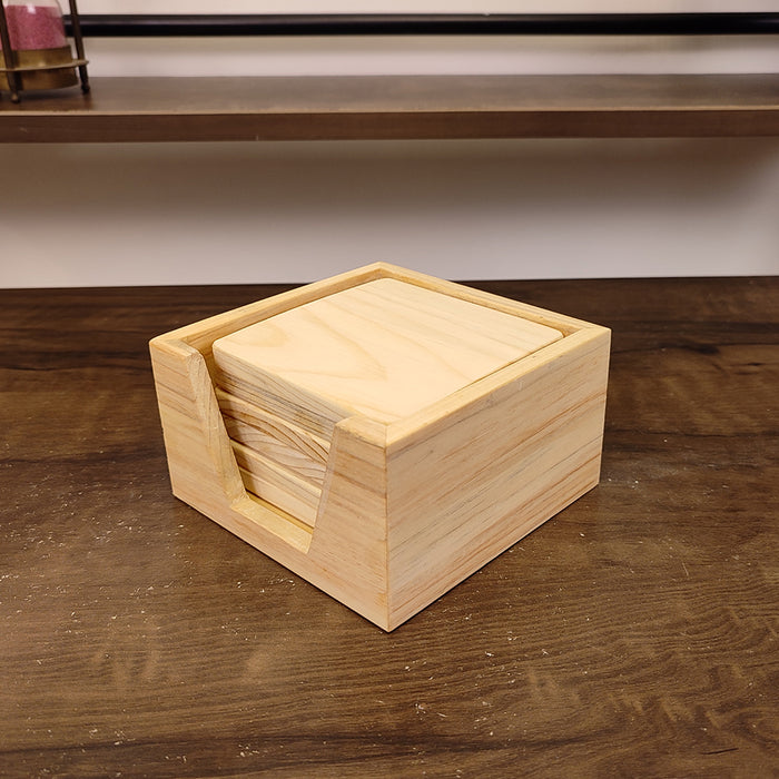Rickle Wooden Coaster Set