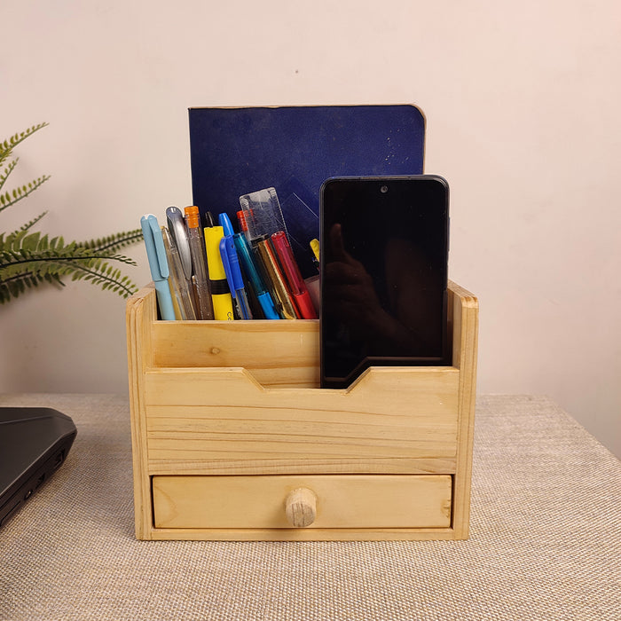 Wooden Desk Organiser 13