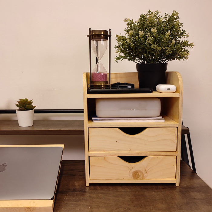Wooden Desk Organiser 4