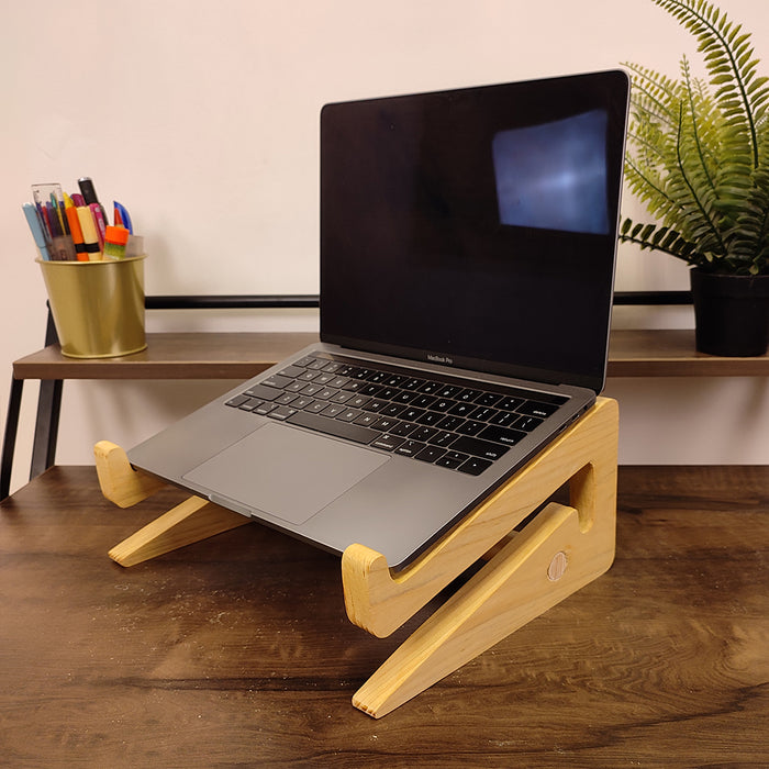 Wooden Laptop Stand 1
