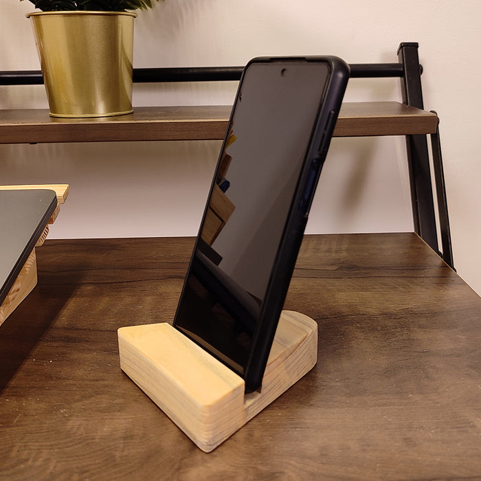 Wooden Mobile Holder 10
