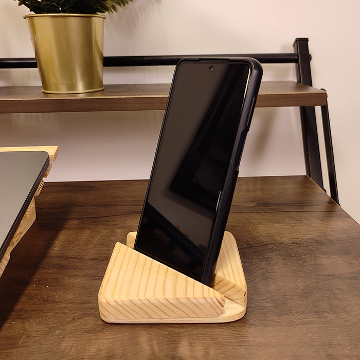 Wooden Mobile Holder 11