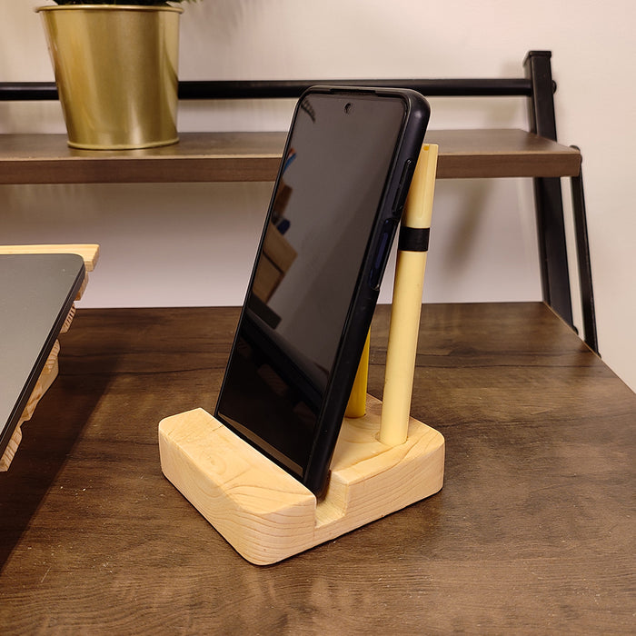 Wooden Mobile Holder 12