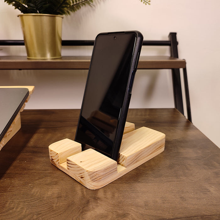 Wooden Mobile Holder 13