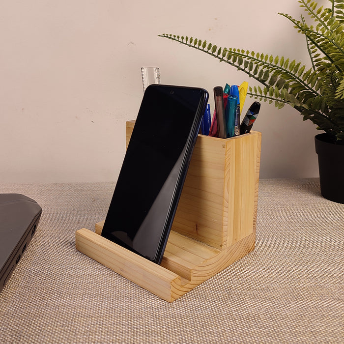 Wooden Mobile Holder 15