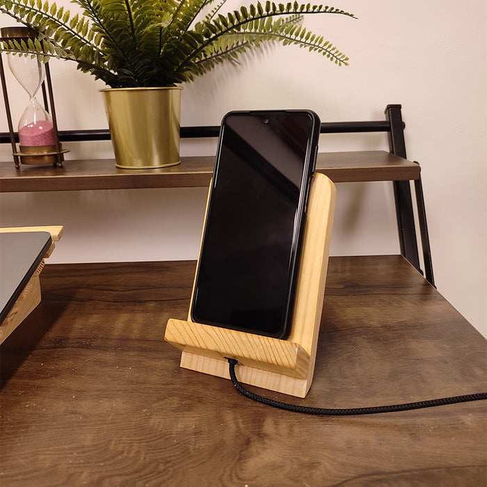 Wooden Mobile Holder 3
