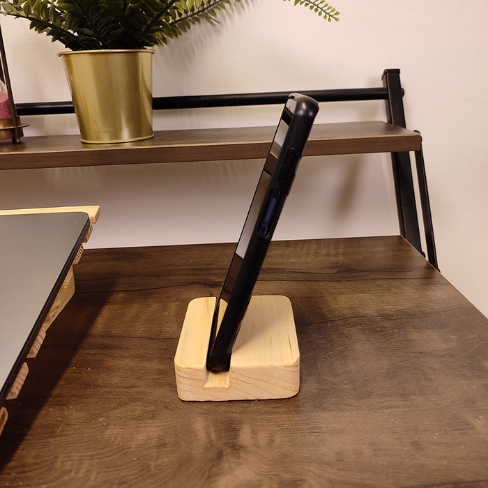 Wooden Mobile Holder 4