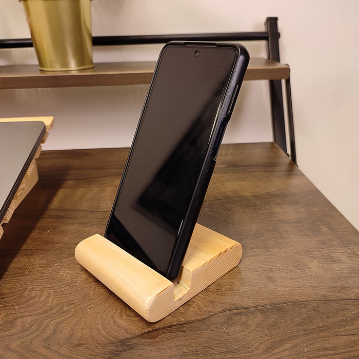 Wooden Mobile Holder 6