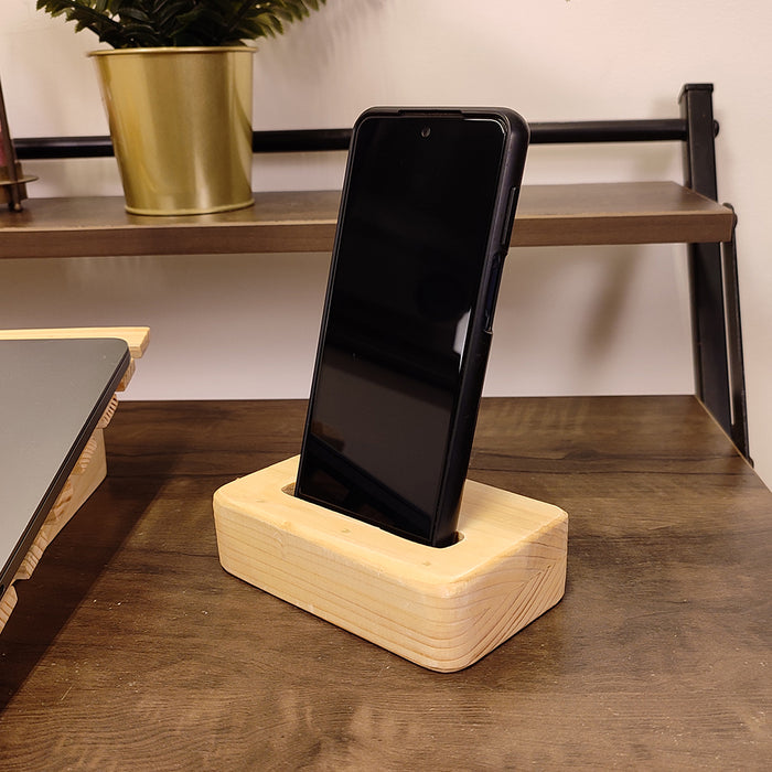 Wooden Mobile Holder 8