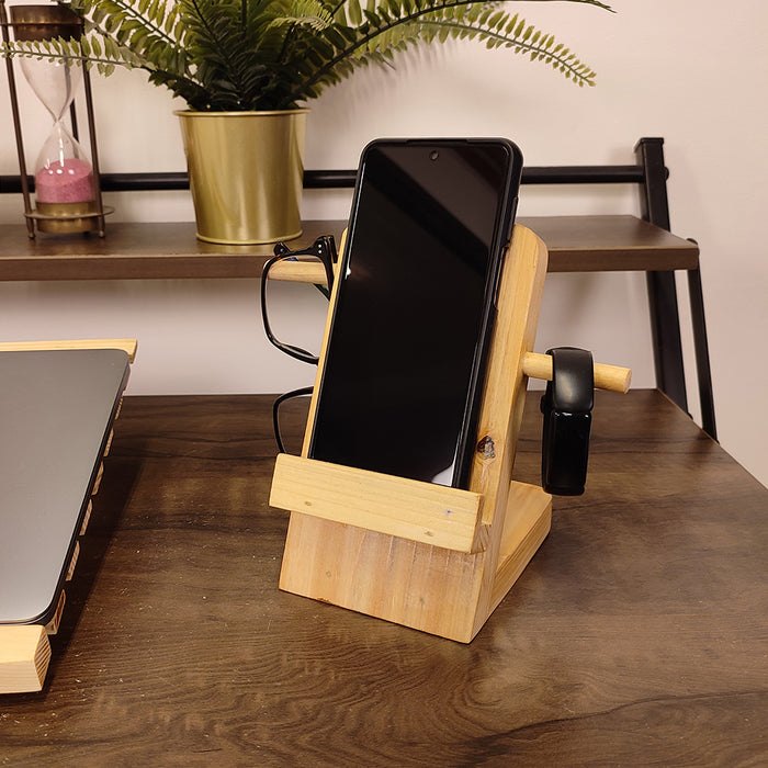 Wooden Mobile Holder 1