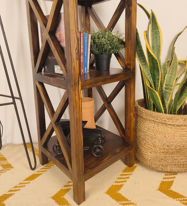 LEVI Solid Wood Book Shelf