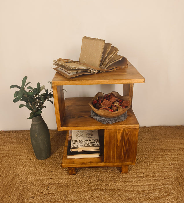 BILLY Solid Wood End Table