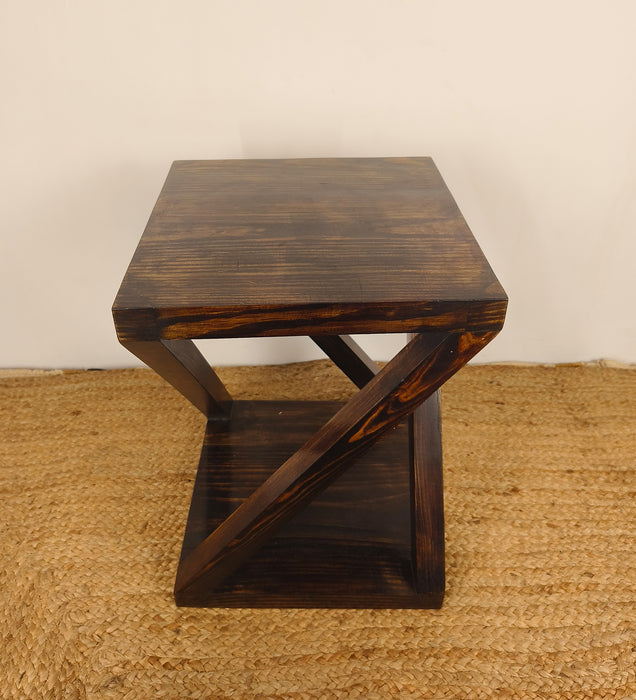 AMOS Solid Wood End Table