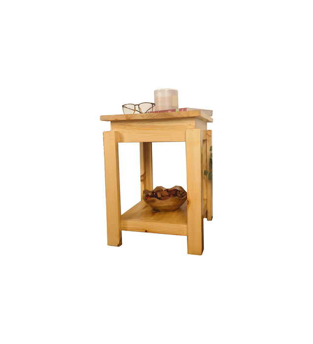 Celine Solid Wood End Table