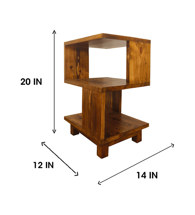 BILLY Solid Wood End Table