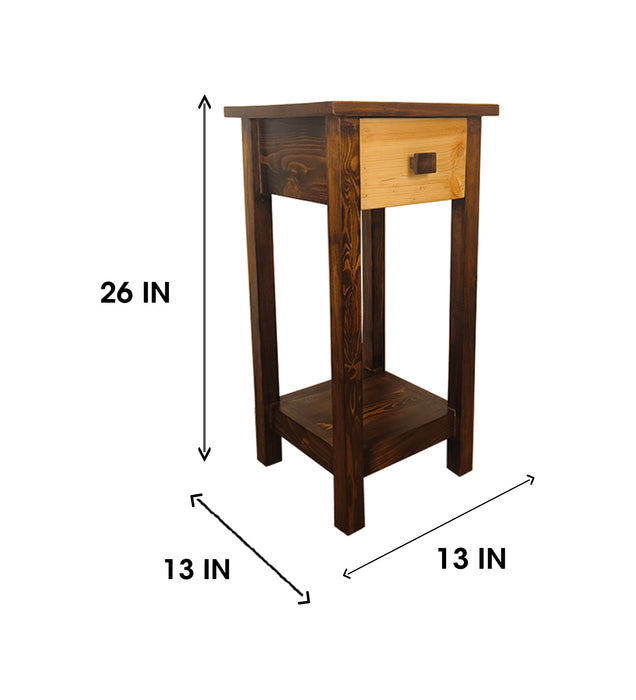 BENEDICT Solid Wood End Table