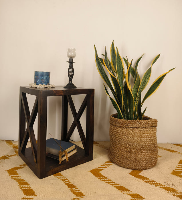 BERT Solid Wood End Table