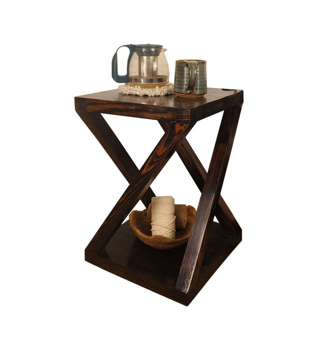 AMOS Solid Wood End Table