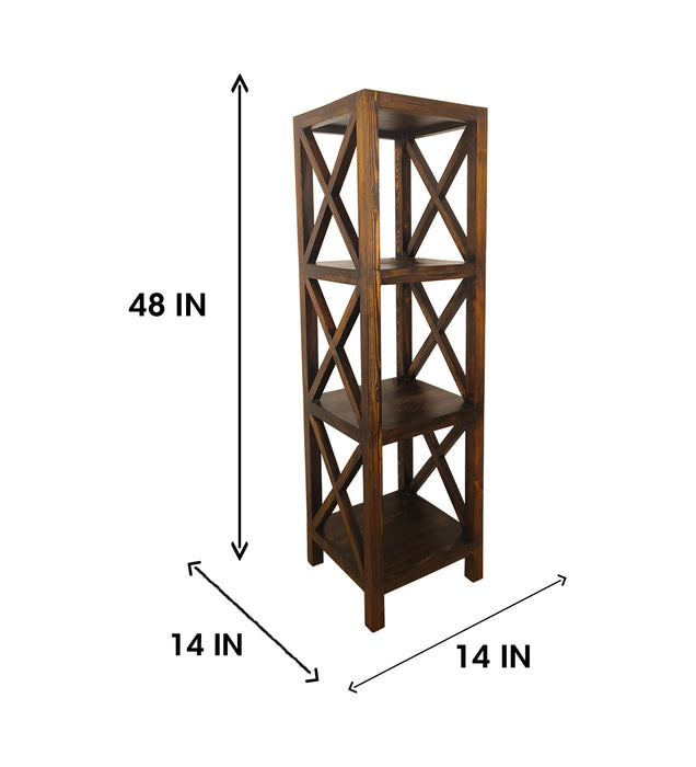 LEVI Solid Wood Book Shelf