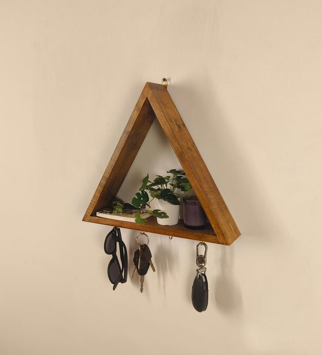 NOAH Wooden Wall Organiser with Key Holders