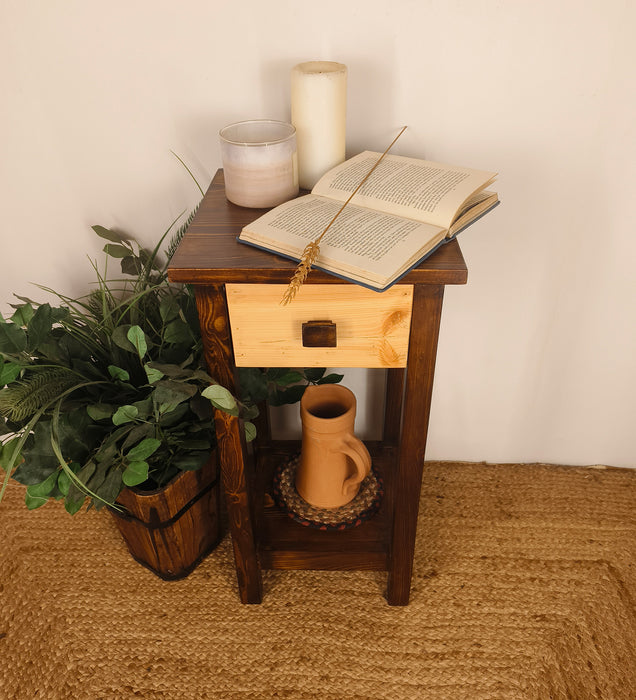 BENEDICT Solid Wood End Table