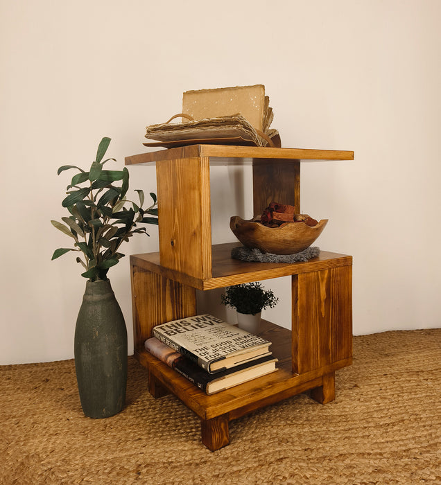 BILLY Solid Wood End Table