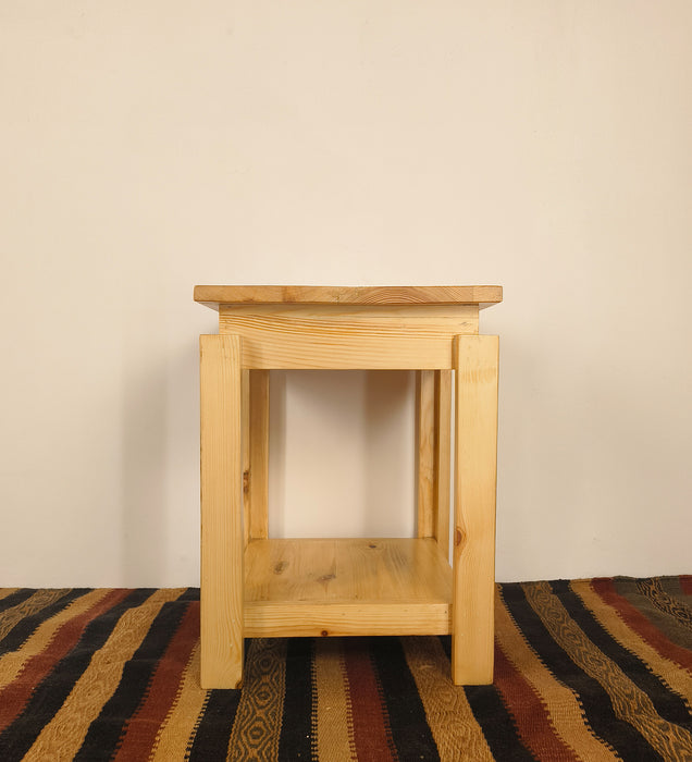 Celine Solid Wood End Table