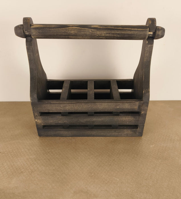 AUDREY Wooden Kitchen Roll Holder and Cutlery Holder