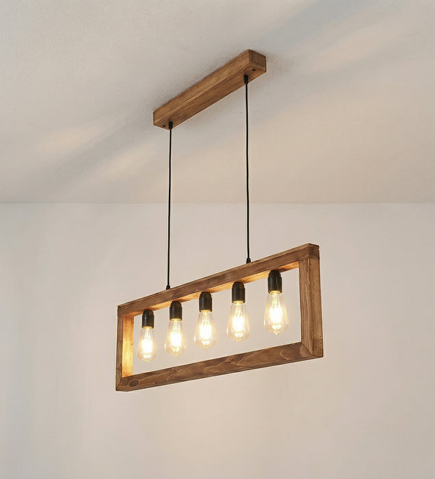Abacus Brown Series Hanging Lamp