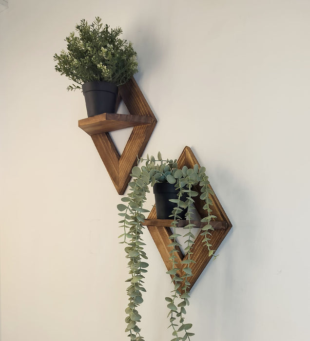 Anna Set of 2 Wooden Wall Décor