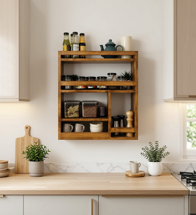 BRISTOL Wooden Kitchen Storage Rack