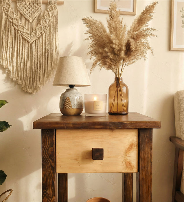 BENEDICT Solid Wood End Table