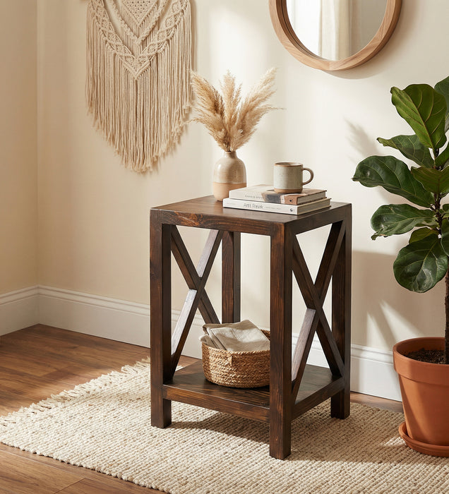BERT Solid Wood End Table