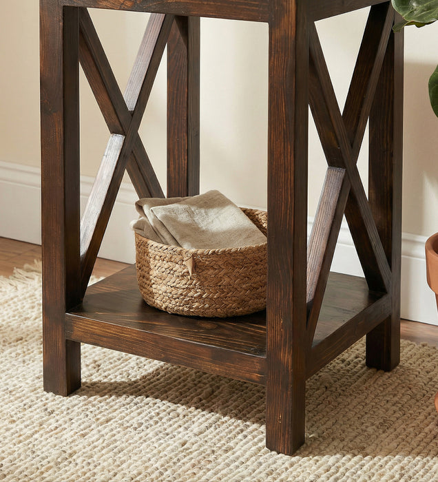 BERT Solid Wood End Table