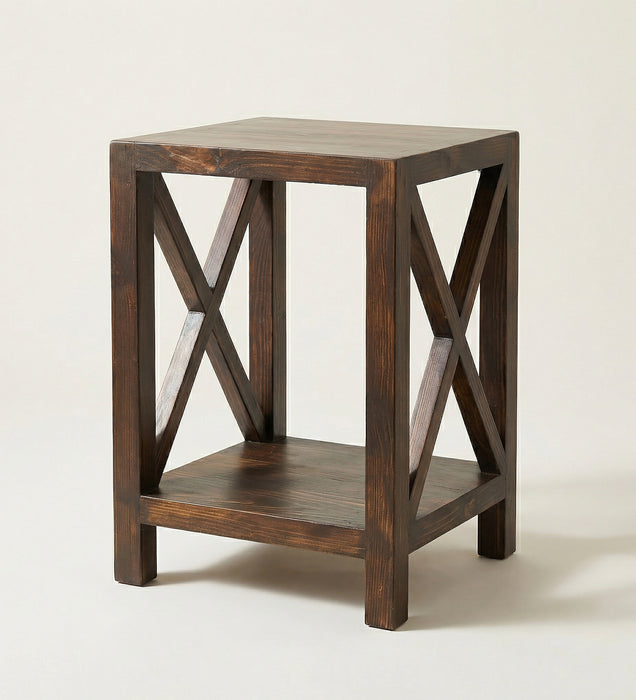 BERT Solid Wood End Table