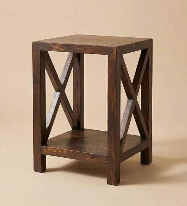 BERT Solid Wood End Table