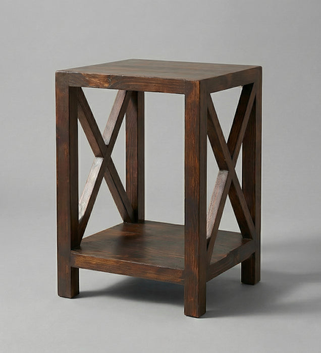 BERT Solid Wood End Table