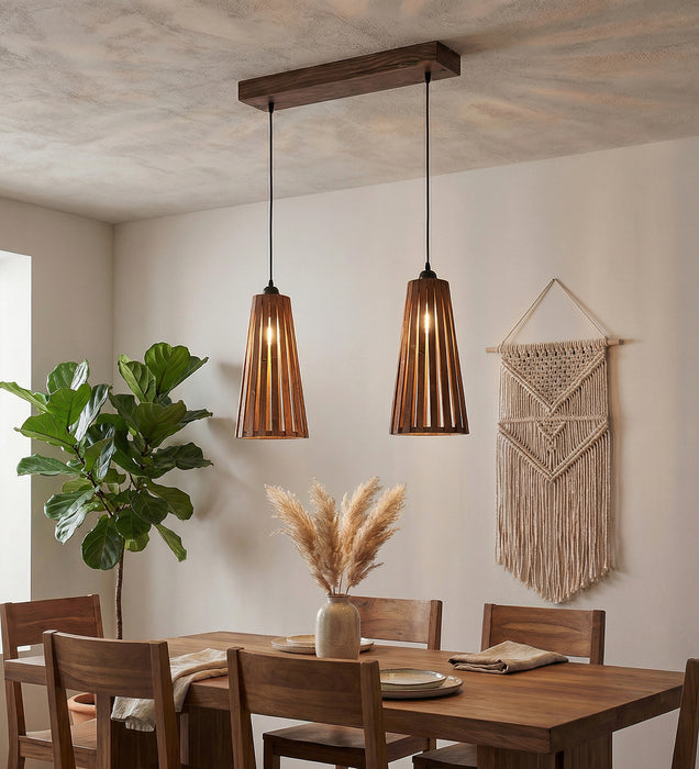 Billet Brown 2 Series Hanging Light
