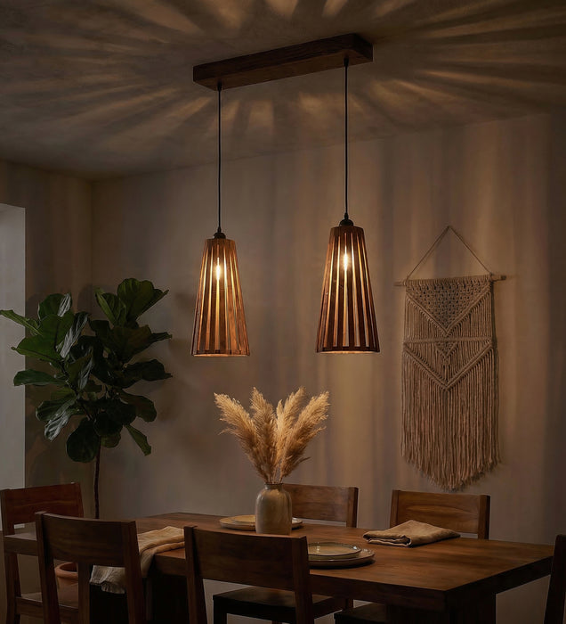 Billet Brown 2 Series Hanging Light