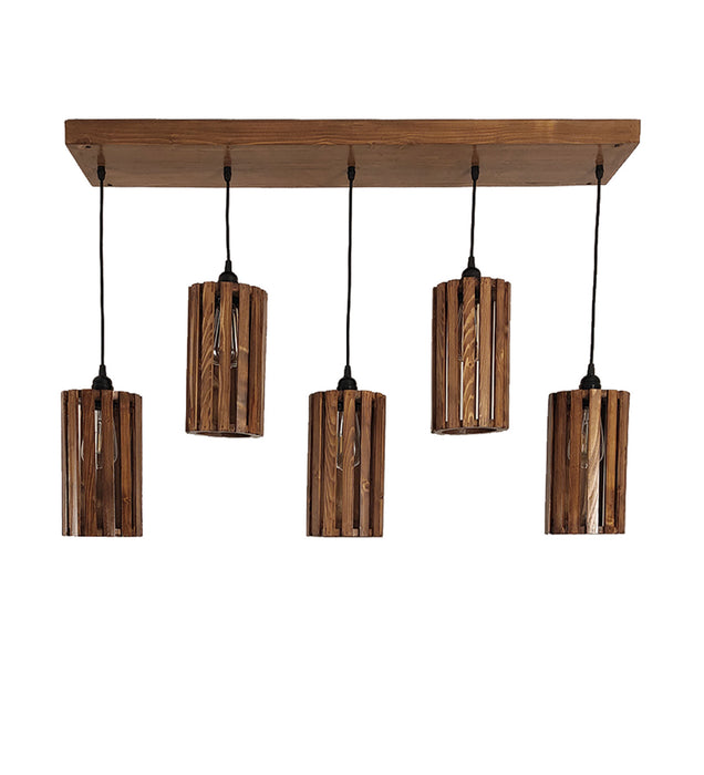 Casa Brown 5 Series Hanging Lamp