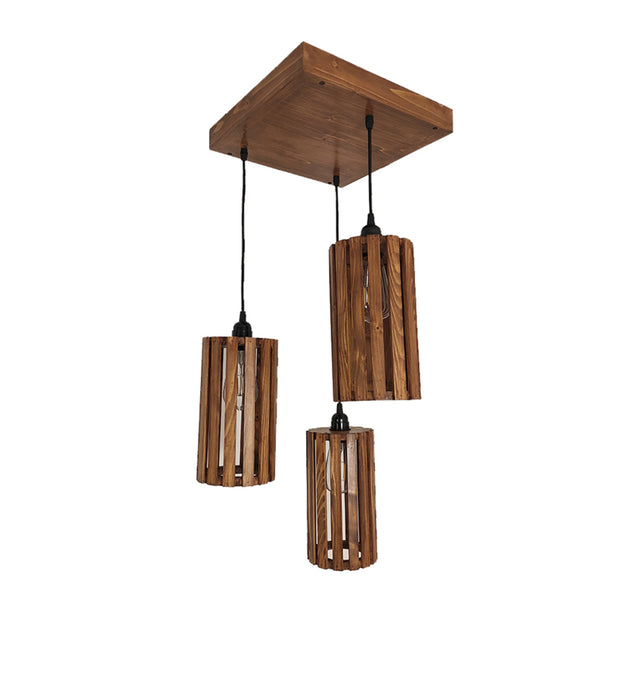 Casa Brown Cluster Hanging Lamp