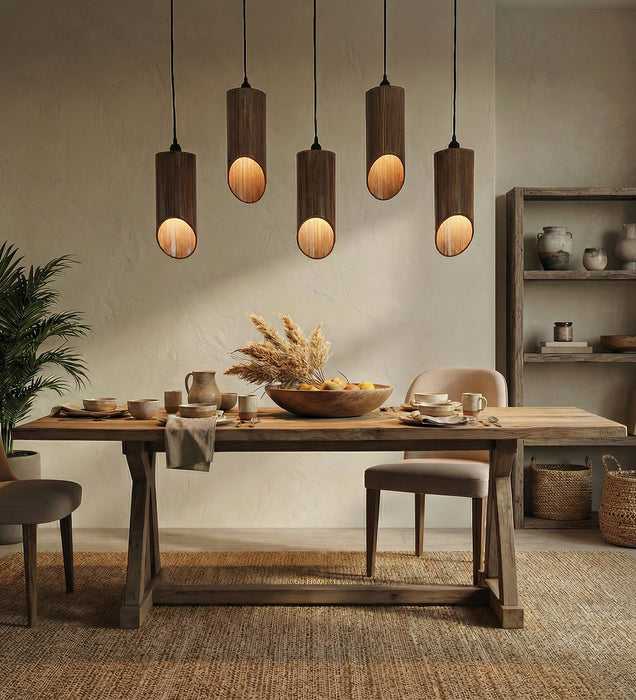 Cedar Brown 5 Series Hanging Lamp