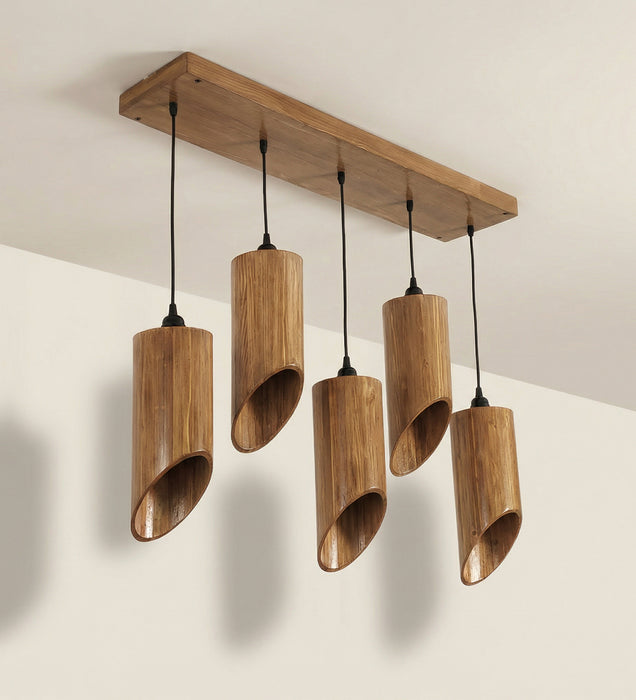 Cedar Brown 5 Series Hanging Lamp