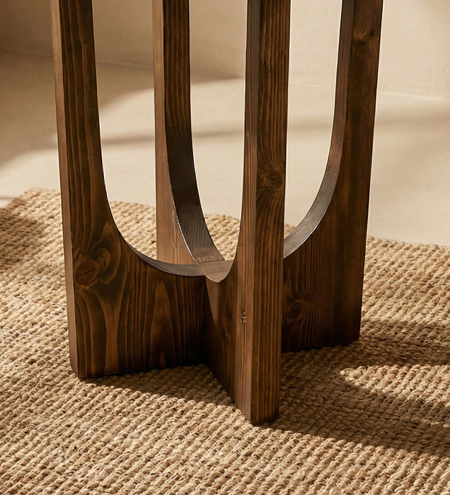 Celine Solid Wood End Table