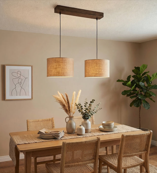 Chamber Beige 2 Series Hanging Light