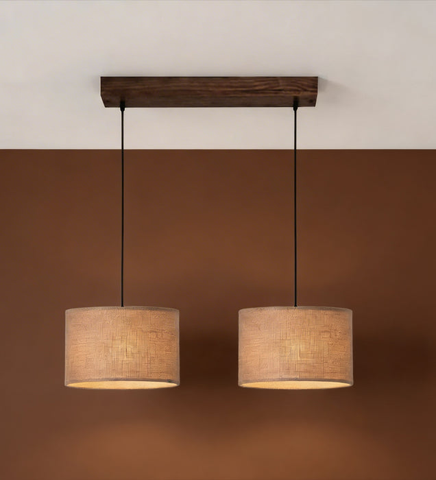 Chamber Beige 2 Series Hanging Light