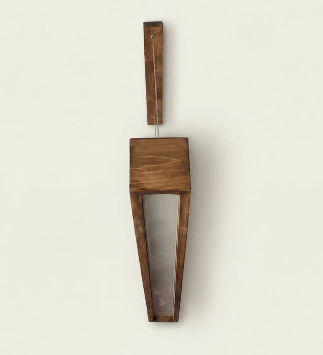 Clara 48 Brown Wooden LED Hanging Lamp