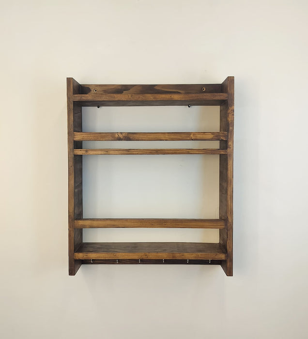 Claudia Wooden Kitchen Storage Rack